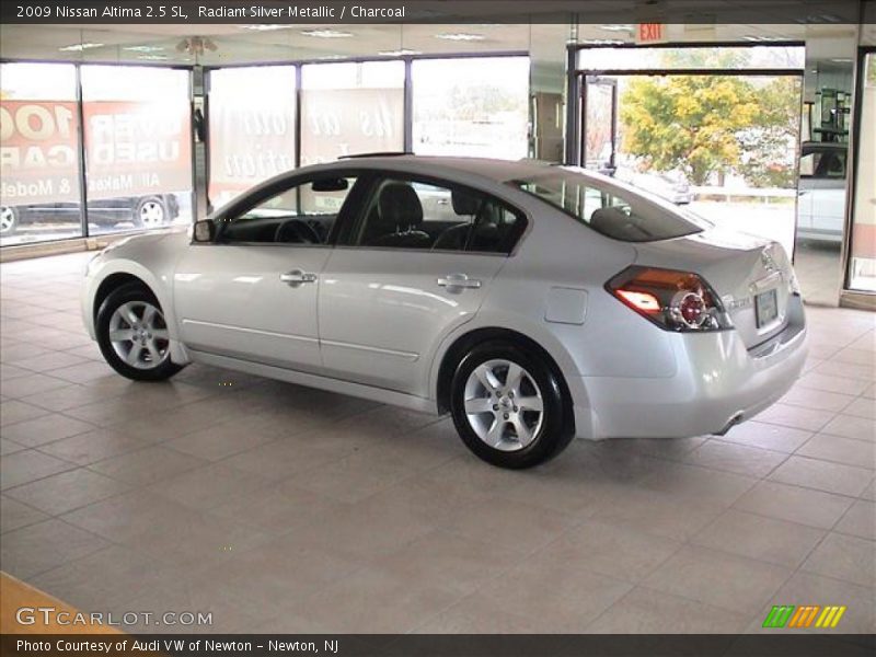 Radiant Silver Metallic / Charcoal 2009 Nissan Altima 2.5 SL