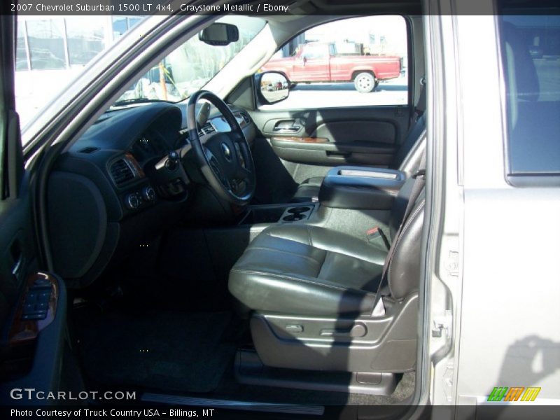 Graystone Metallic / Ebony 2007 Chevrolet Suburban 1500 LT 4x4