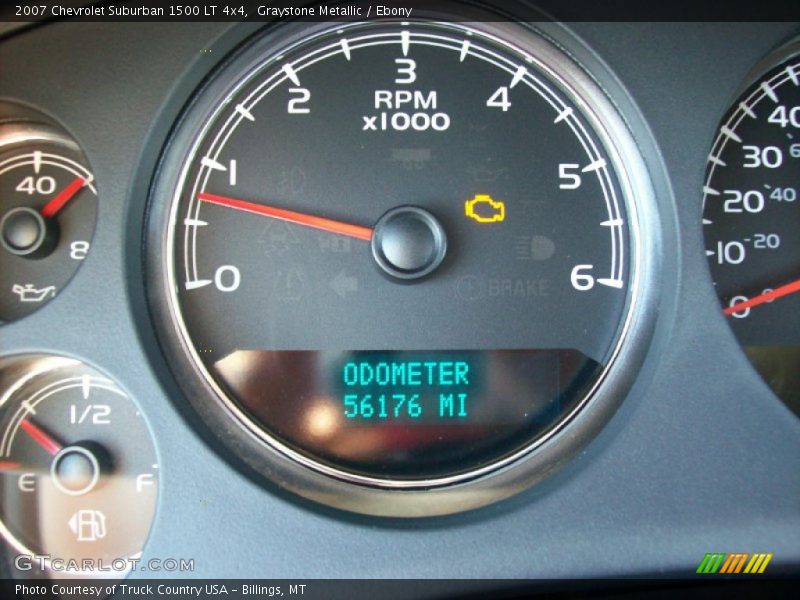 Graystone Metallic / Ebony 2007 Chevrolet Suburban 1500 LT 4x4