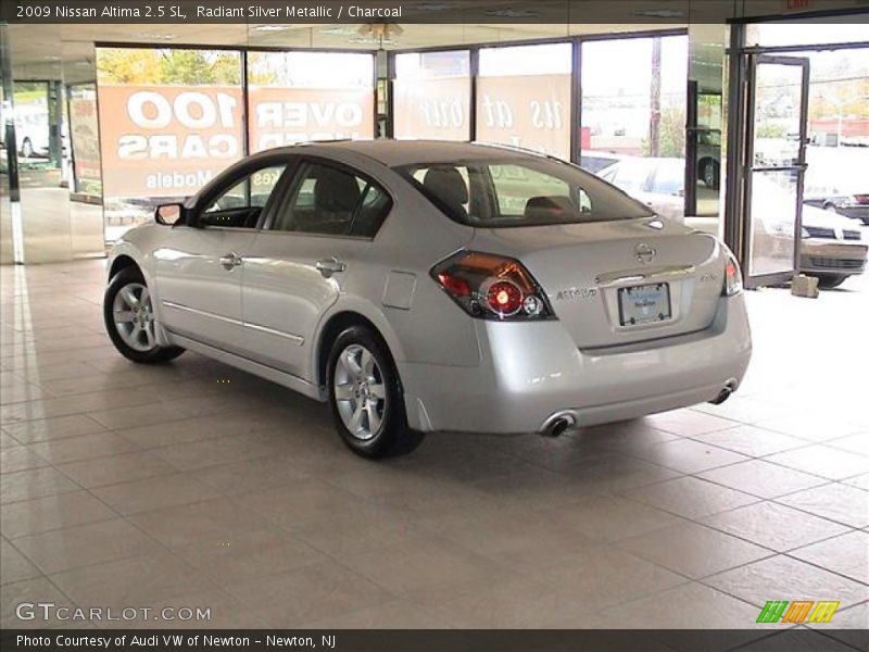 Radiant Silver Metallic / Charcoal 2009 Nissan Altima 2.5 SL