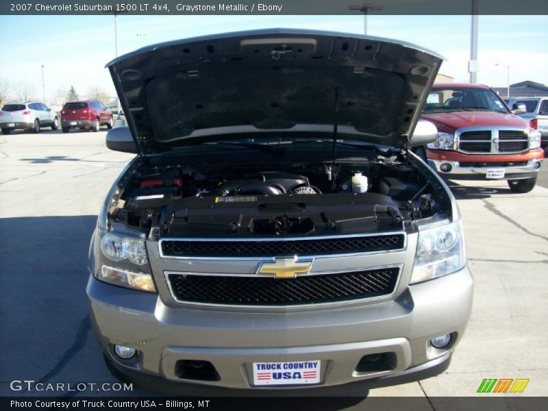 Graystone Metallic / Ebony 2007 Chevrolet Suburban 1500 LT 4x4