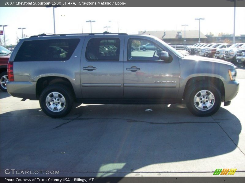 Graystone Metallic / Ebony 2007 Chevrolet Suburban 1500 LT 4x4