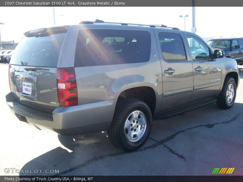 Graystone Metallic / Ebony 2007 Chevrolet Suburban 1500 LT 4x4