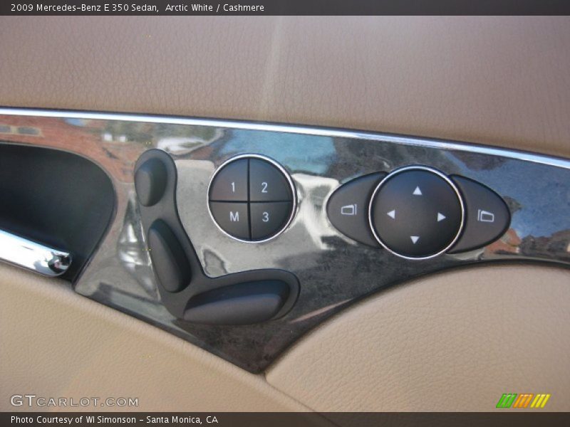 Arctic White / Cashmere 2009 Mercedes-Benz E 350 Sedan