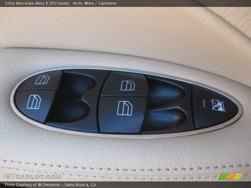 Arctic White / Cashmere 2009 Mercedes-Benz E 350 Sedan