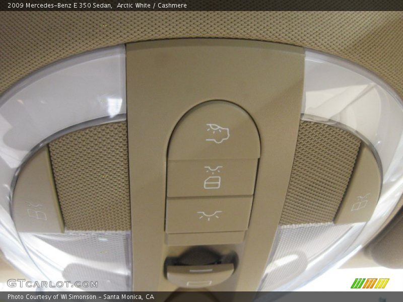 Arctic White / Cashmere 2009 Mercedes-Benz E 350 Sedan