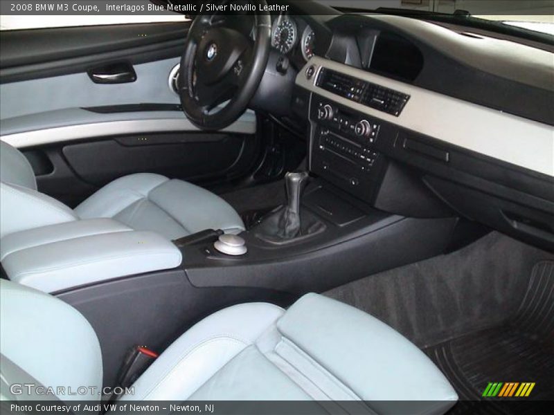 Interlagos Blue Metallic / Silver Novillo Leather 2008 BMW M3 Coupe