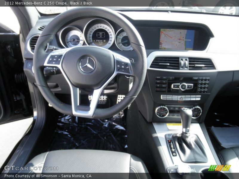  2012 C 250 Coupe 7 Speed Automatic Shifter