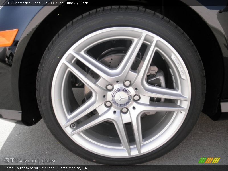  2012 C 250 Coupe Wheel