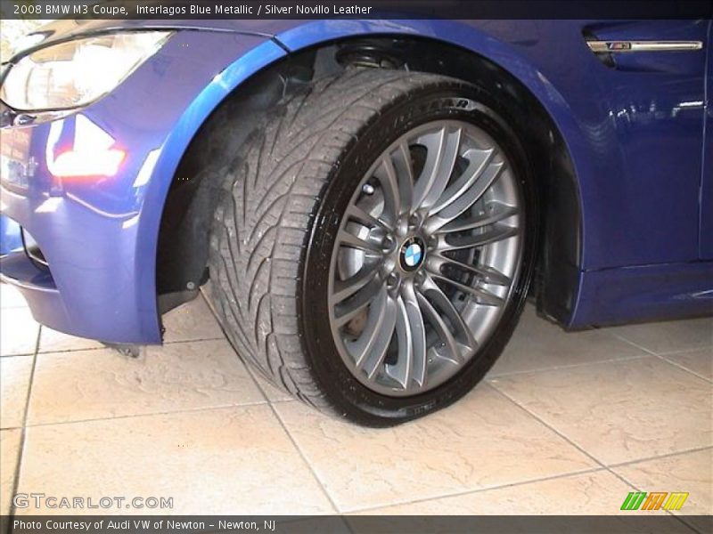 Interlagos Blue Metallic / Silver Novillo Leather 2008 BMW M3 Coupe