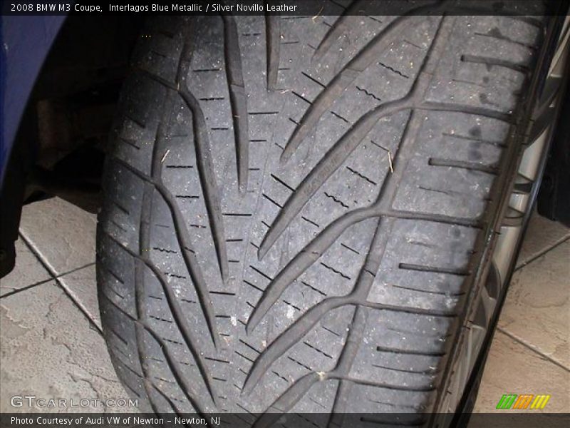 Interlagos Blue Metallic / Silver Novillo Leather 2008 BMW M3 Coupe