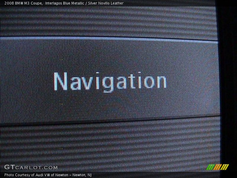 Interlagos Blue Metallic / Silver Novillo Leather 2008 BMW M3 Coupe