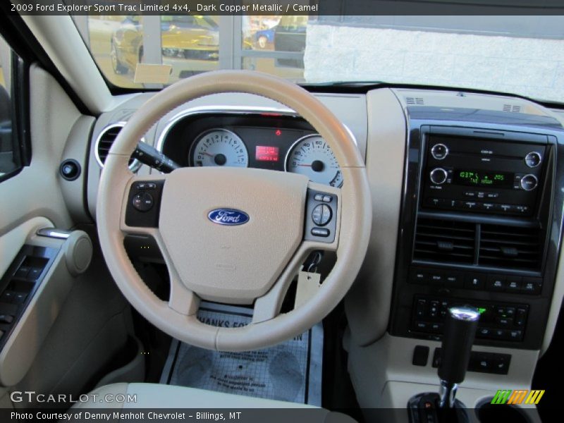 Dashboard of 2009 Explorer Sport Trac Limited 4x4