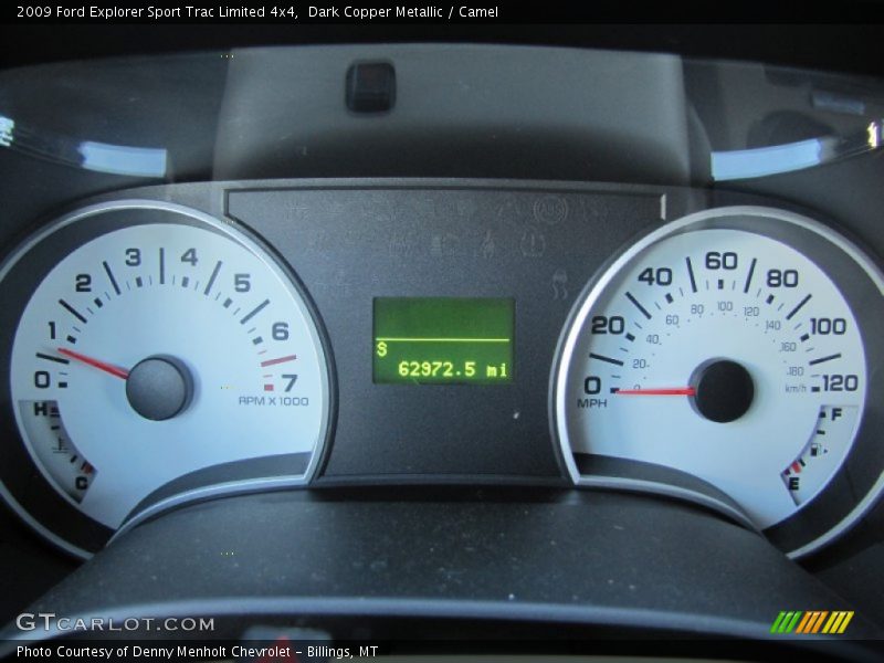  2009 Explorer Sport Trac Limited 4x4 Limited 4x4 Gauges
