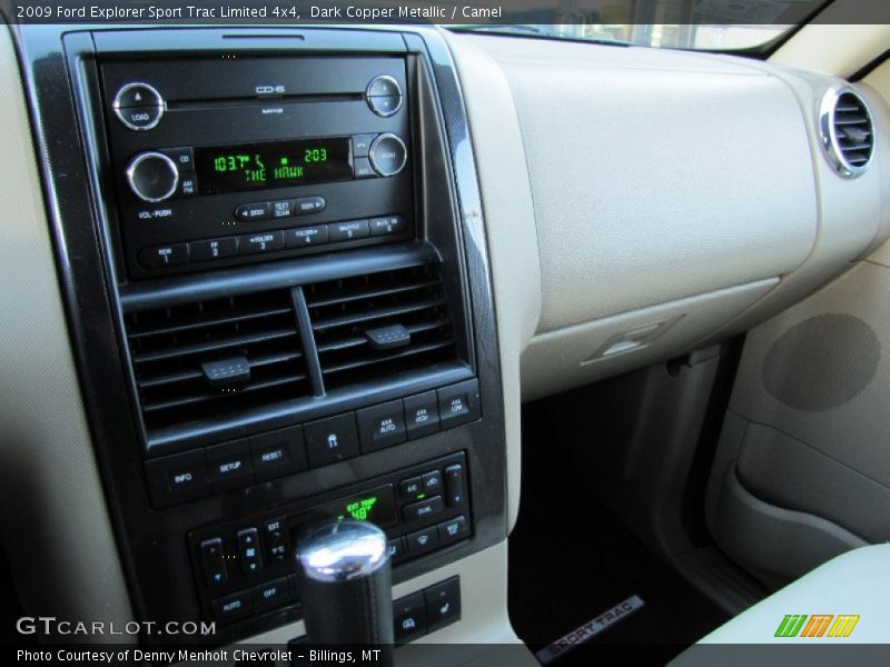 Controls of 2009 Explorer Sport Trac Limited 4x4