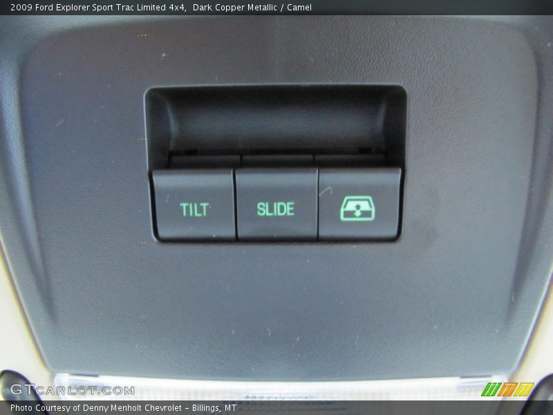 Controls of 2009 Explorer Sport Trac Limited 4x4