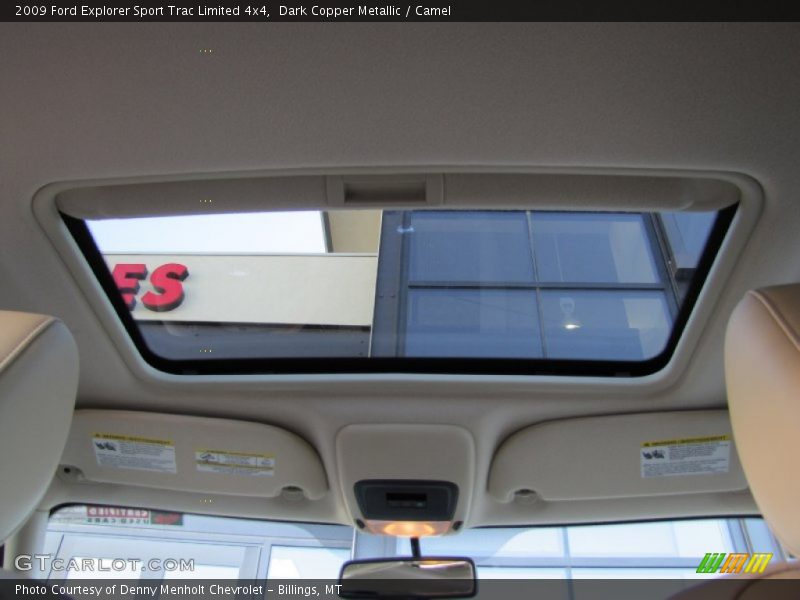 Dark Copper Metallic / Camel 2009 Ford Explorer Sport Trac Limited 4x4