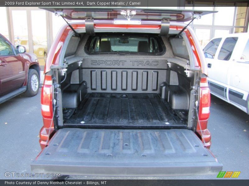 Dark Copper Metallic / Camel 2009 Ford Explorer Sport Trac Limited 4x4