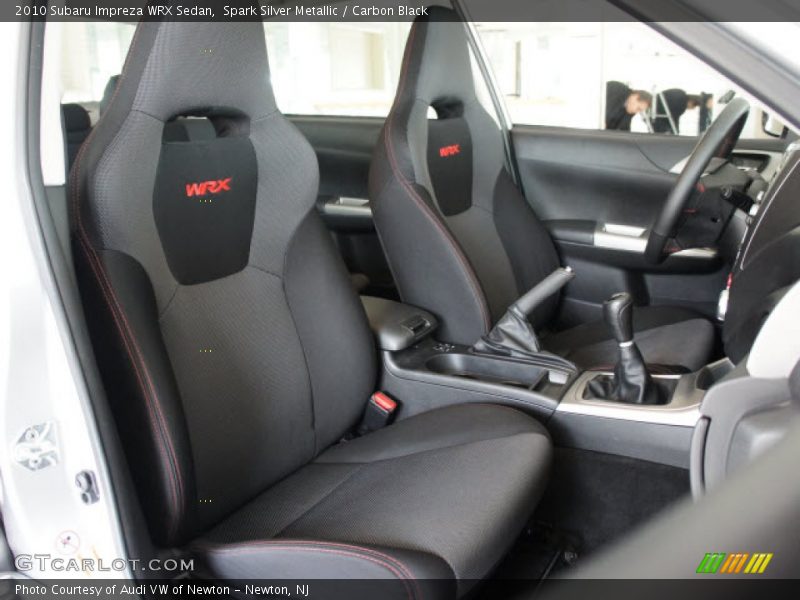  2010 Impreza WRX Sedan Carbon Black Interior