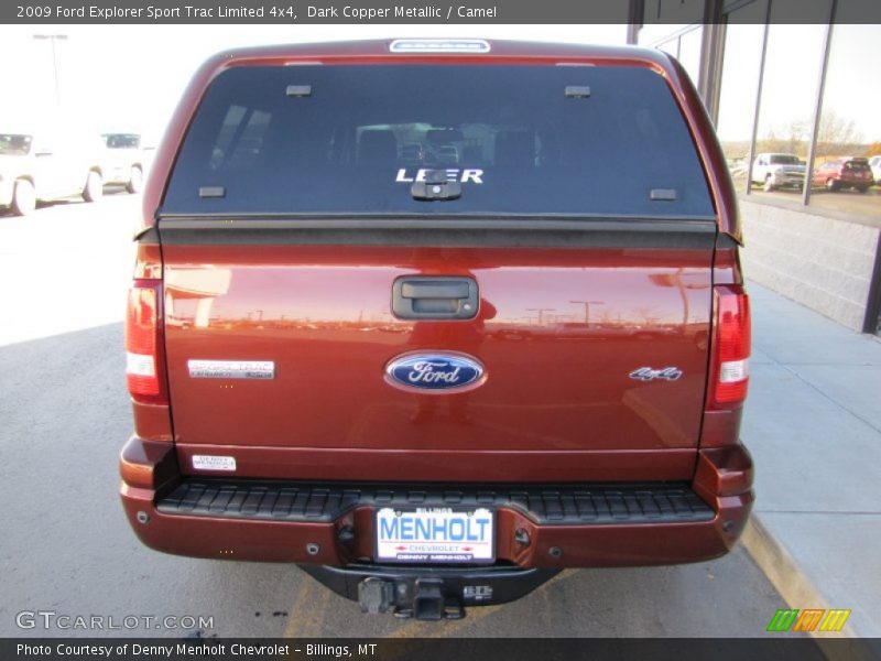 Dark Copper Metallic / Camel 2009 Ford Explorer Sport Trac Limited 4x4