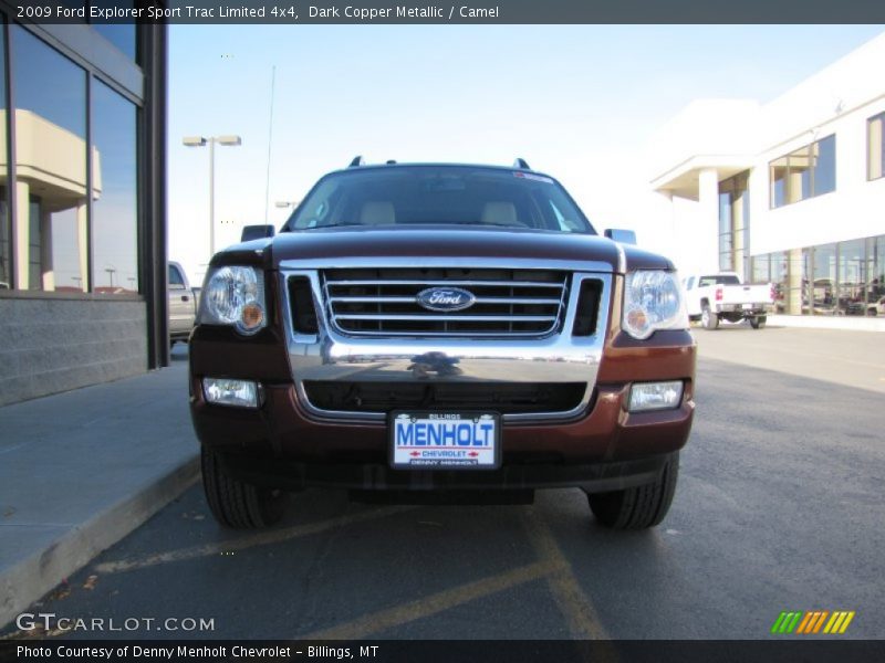 Dark Copper Metallic / Camel 2009 Ford Explorer Sport Trac Limited 4x4