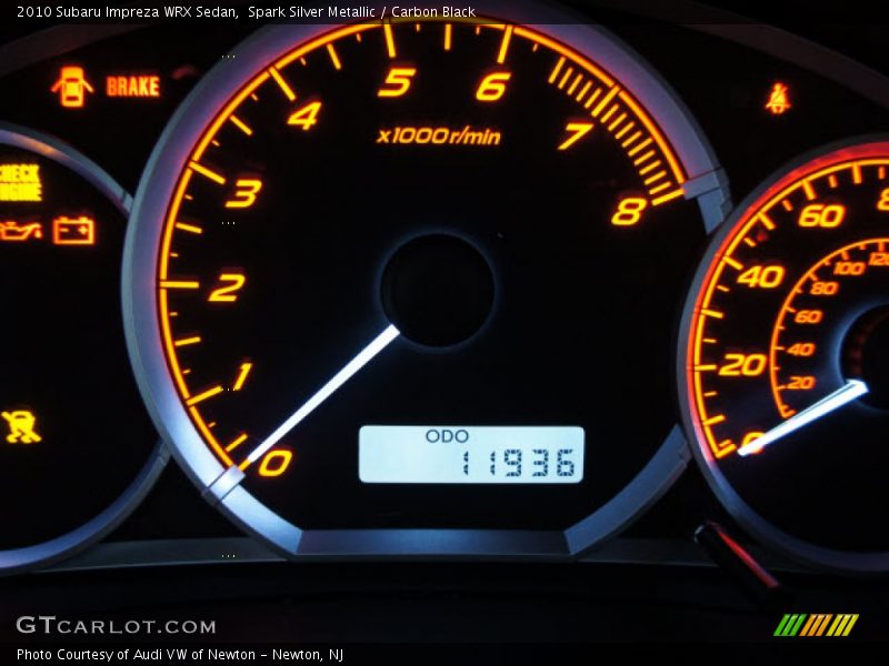 Spark Silver Metallic / Carbon Black 2010 Subaru Impreza WRX Sedan