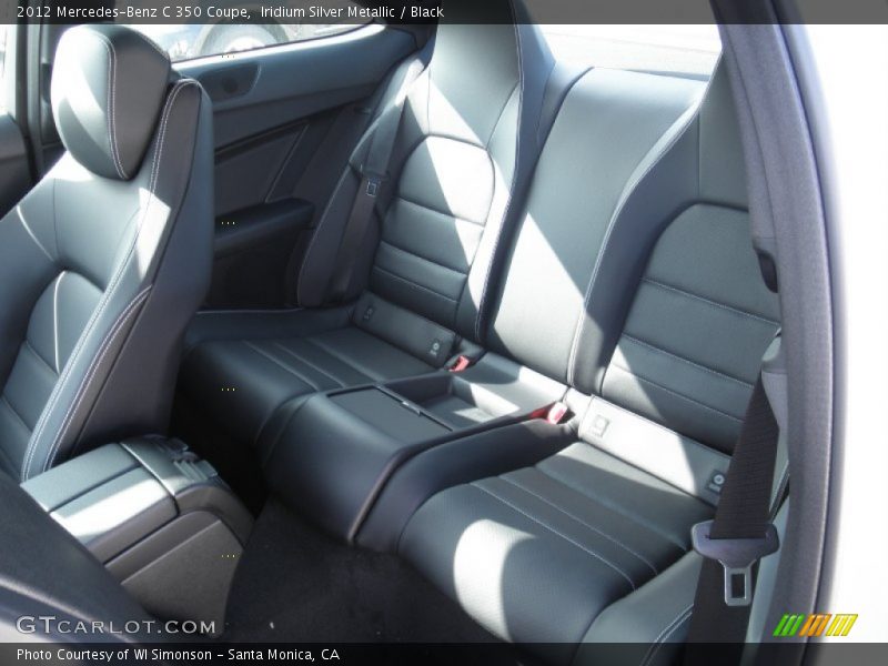  2012 C 350 Coupe Black Interior