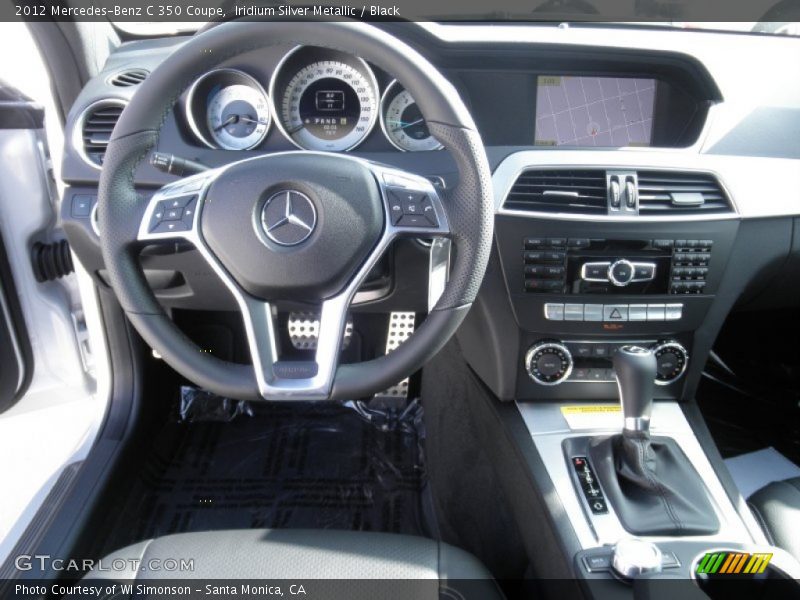 Dashboard of 2012 C 350 Coupe