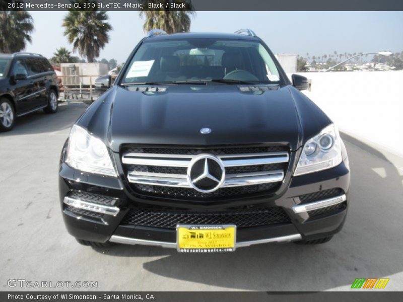 Black / Black 2012 Mercedes-Benz GL 350 BlueTEC 4Matic