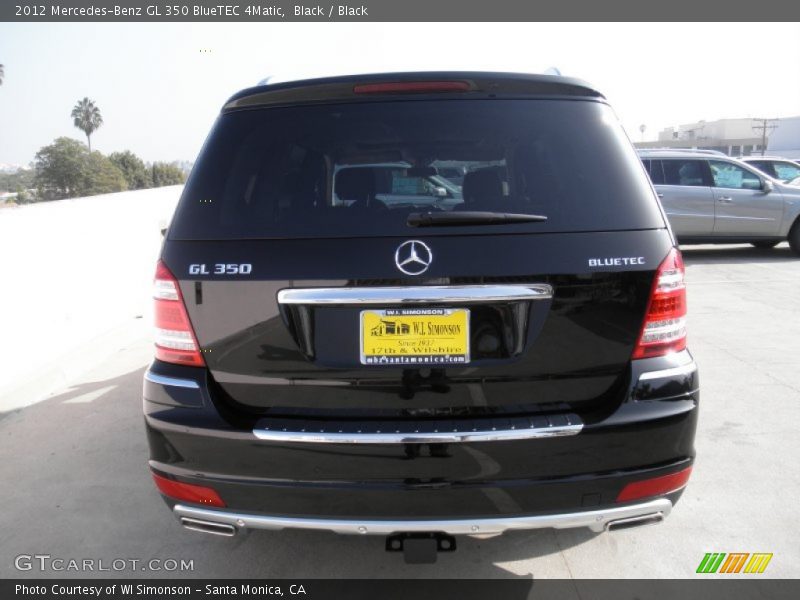 Black / Black 2012 Mercedes-Benz GL 350 BlueTEC 4Matic