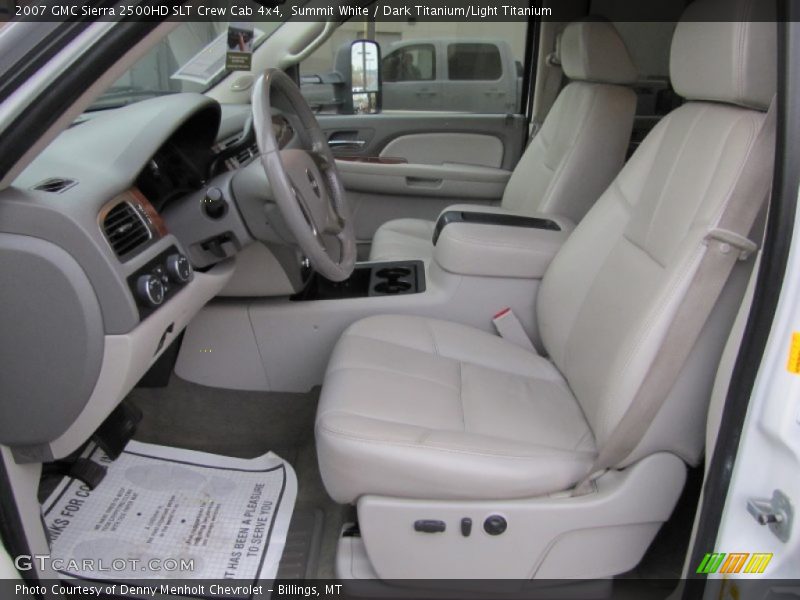  2007 Sierra 2500HD SLT Crew Cab 4x4 Dark Titanium/Light Titanium Interior