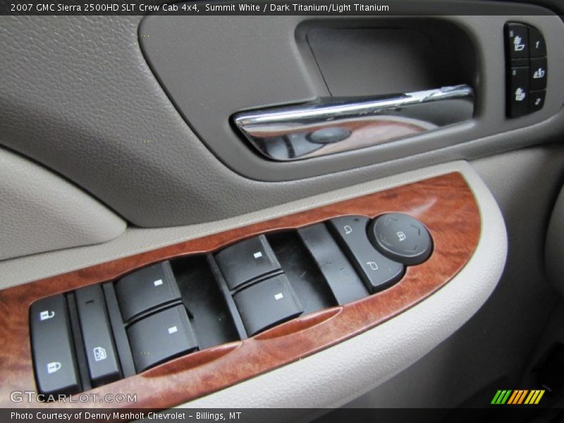 Controls of 2007 Sierra 2500HD SLT Crew Cab 4x4