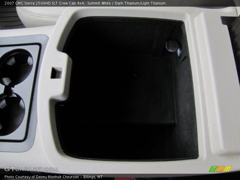 Summit White / Dark Titanium/Light Titanium 2007 GMC Sierra 2500HD SLT Crew Cab 4x4