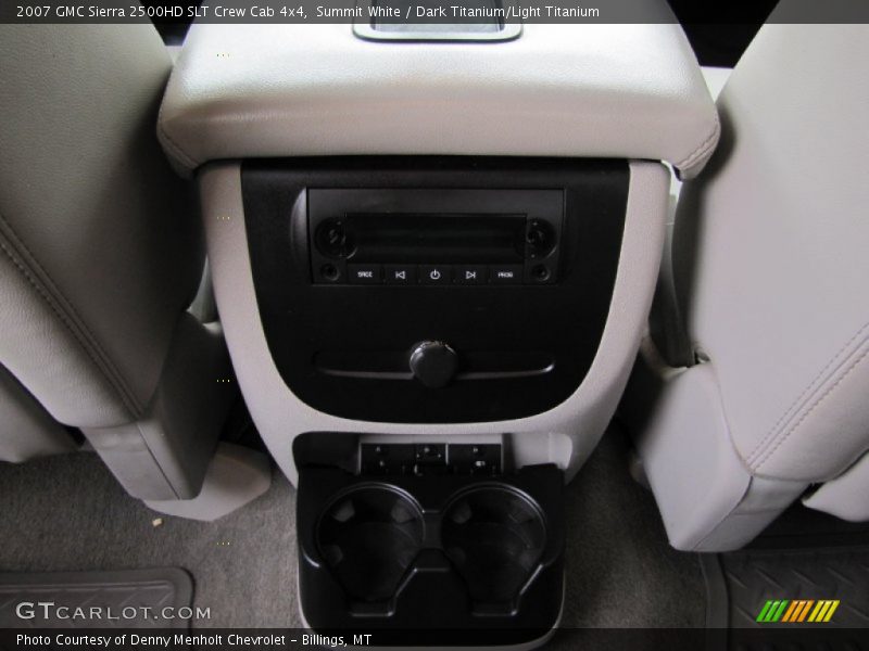 Summit White / Dark Titanium/Light Titanium 2007 GMC Sierra 2500HD SLT Crew Cab 4x4
