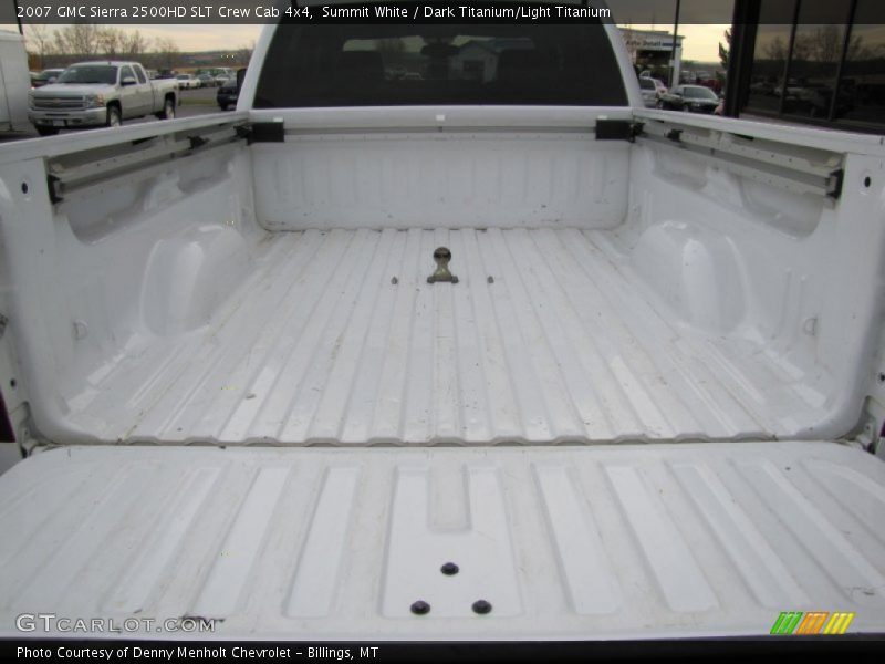 Summit White / Dark Titanium/Light Titanium 2007 GMC Sierra 2500HD SLT Crew Cab 4x4