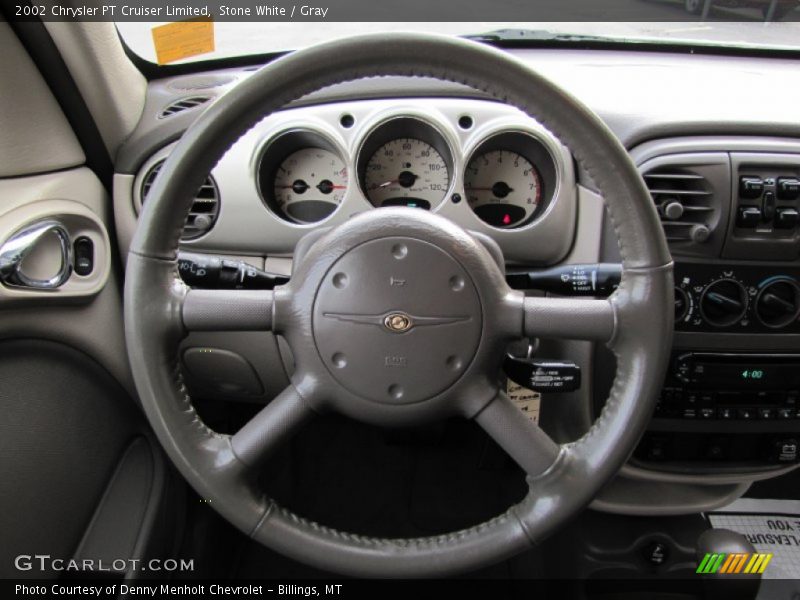 Stone White / Gray 2002 Chrysler PT Cruiser Limited