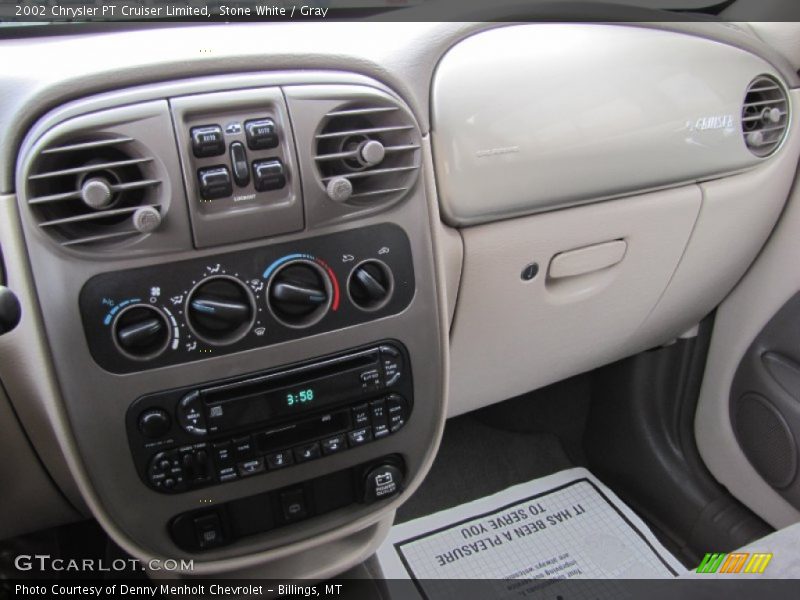 Stone White / Gray 2002 Chrysler PT Cruiser Limited