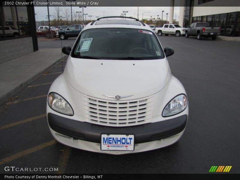 Stone White / Gray 2002 Chrysler PT Cruiser Limited
