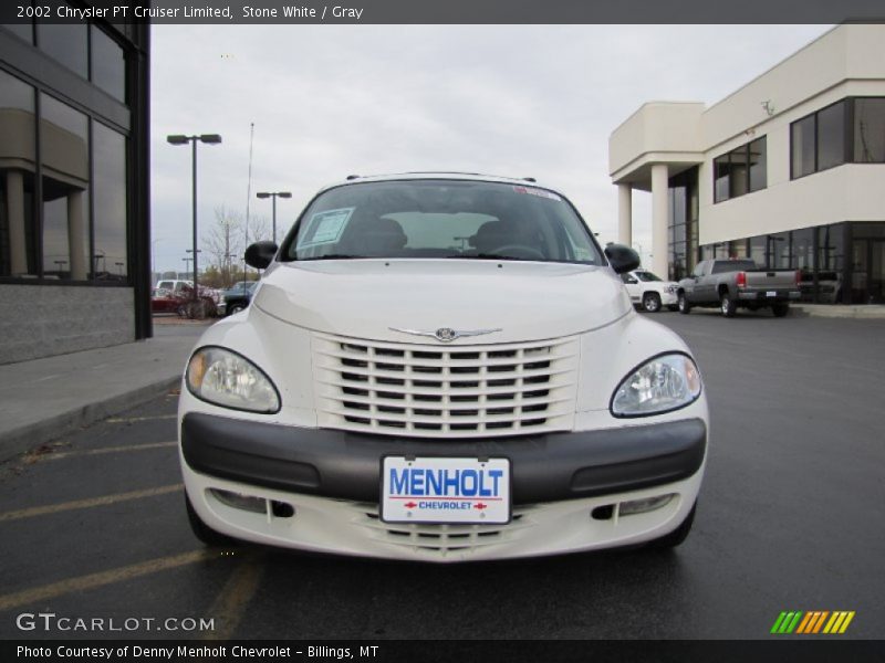 Stone White / Gray 2002 Chrysler PT Cruiser Limited