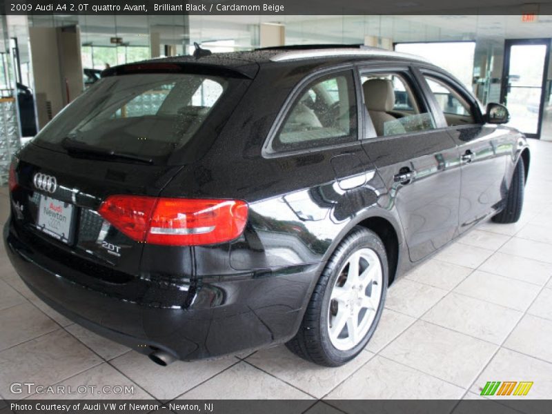 Brilliant Black / Cardamom Beige 2009 Audi A4 2.0T quattro Avant