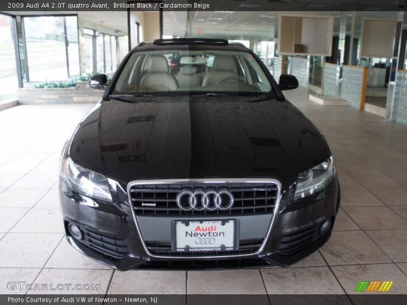 Brilliant Black / Cardamom Beige 2009 Audi A4 2.0T quattro Avant