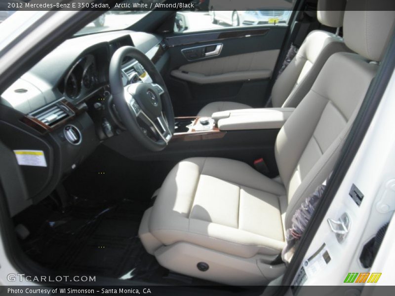  2012 E 350 Sedan Almond/Black Interior