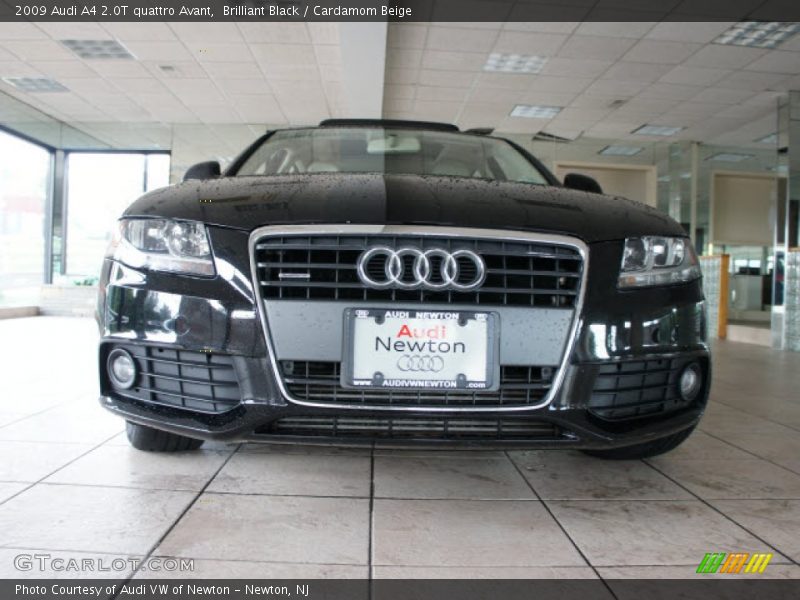 Brilliant Black / Cardamom Beige 2009 Audi A4 2.0T quattro Avant