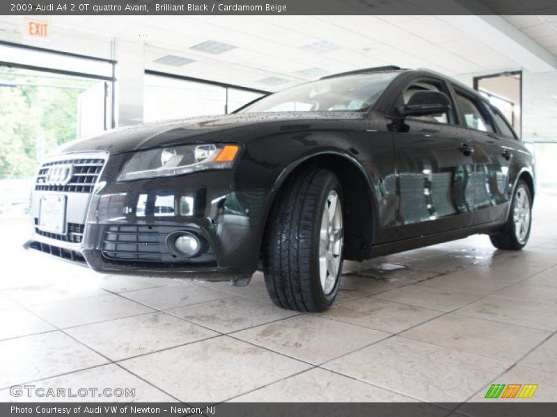 Brilliant Black / Cardamom Beige 2009 Audi A4 2.0T quattro Avant