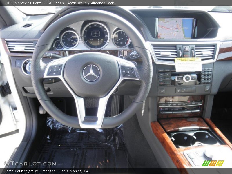 Dashboard of 2012 E 350 Sedan