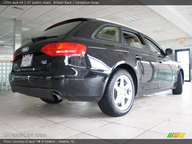 Brilliant Black / Cardamom Beige 2009 Audi A4 2.0T quattro Avant