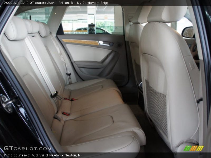 Brilliant Black / Cardamom Beige 2009 Audi A4 2.0T quattro Avant