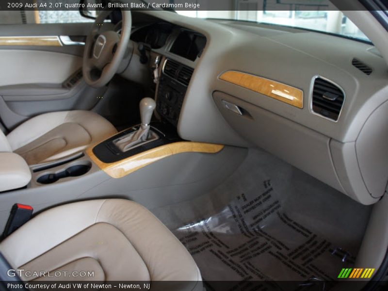 Brilliant Black / Cardamom Beige 2009 Audi A4 2.0T quattro Avant