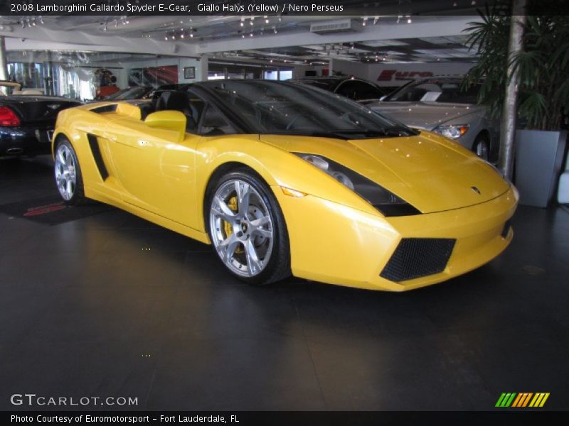  2008 Gallardo Spyder E-Gear Giallo Halys (Yellow)