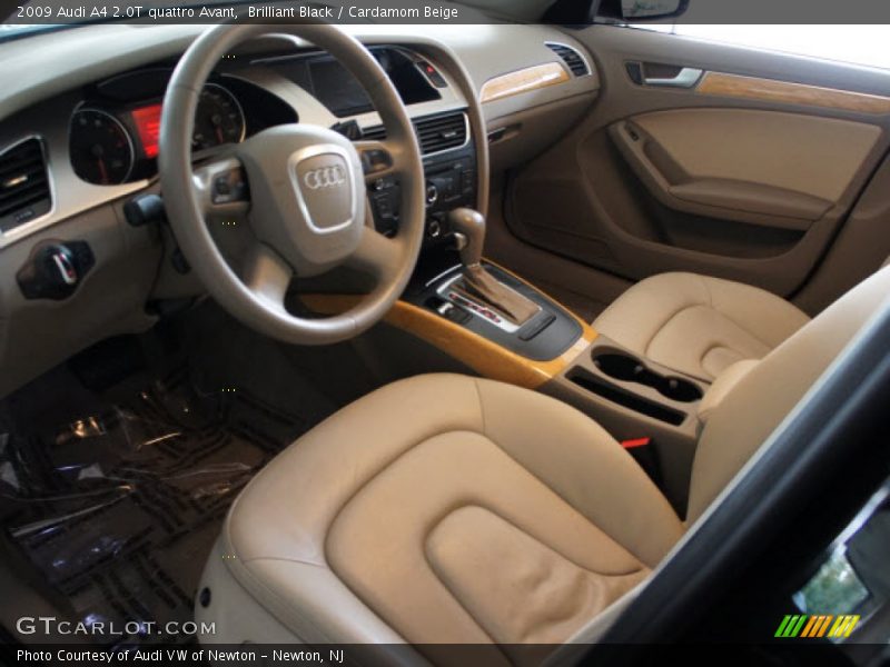 Cardamom Beige Interior - 2009 A4 2.0T quattro Avant 